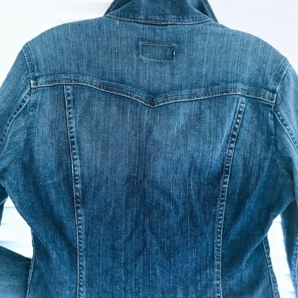 Vintage Levis Denim Jacket Women's Small Blue Ombre - Picture 2 of 13